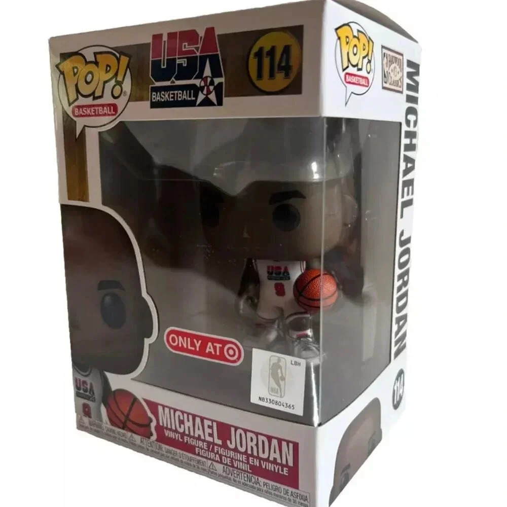 NEW Funko POP! Basketball USA Michael Jordan #114 Target Exclusive - Picture 6 of 7